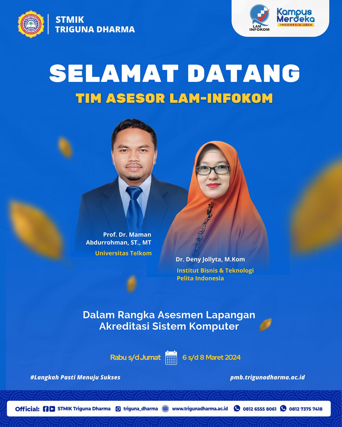 STMIK Triguna Dharma Sambut Tim Asesor LAM-INFOKOM untuk Akreditasi ...